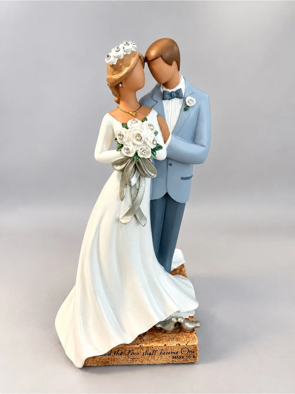 Enesco Legacy of Love Kim Lawrence Wedding Cake Topper Bride & Groom Table Decor
